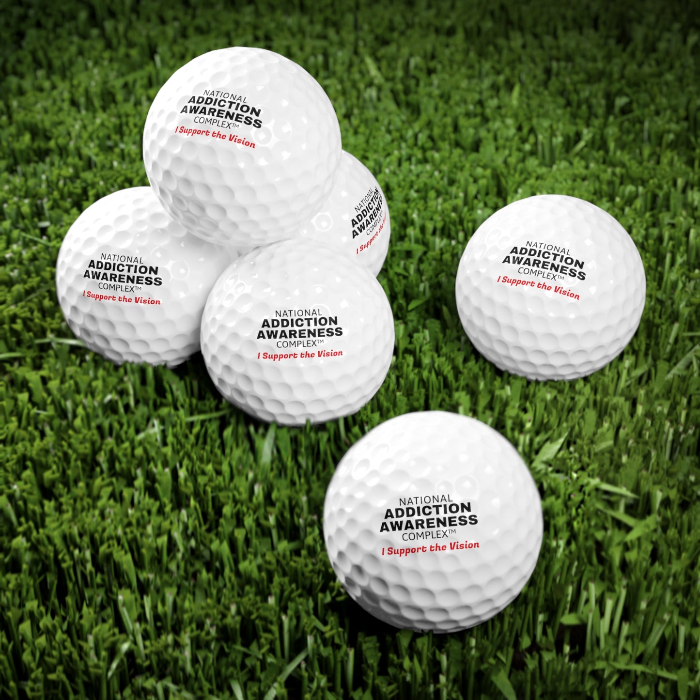 NAAC Golf Balls, 6pcs