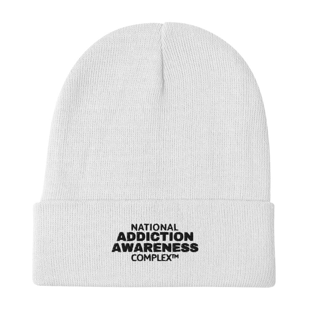NAAC White Beanie