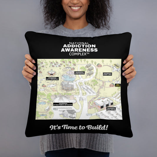Limited Edition - It's Time to Build Pillow