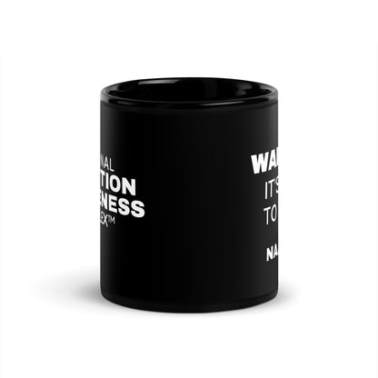 NAAC Black Mug